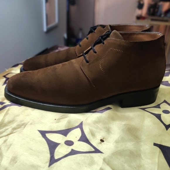 Luigi borrelli suede chukka boots - Picture 2 of 9